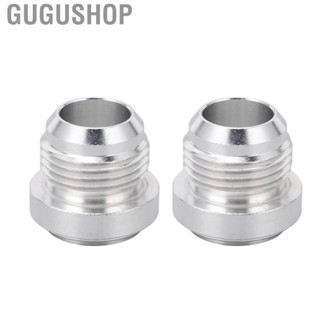 Gugushop Fuel Line Fitting  Car Billet Firm Connection 2Pcs for Maintenance