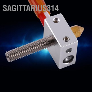 Sagittarius314 ชุดปลายร้อนเครื่องอัดรีดประกอบ หัวฉีด 0.4 มม. เครื่องพิมพ์ 3D บล็อกความร้อนอลูมิเนียม