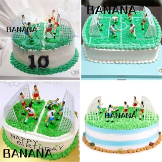 Banana1 ชุดท็อปเปอร์ท็อปเปอร์ 9 ชิ้น สําหรับเค้กวันเกิด 9 ชิ้น