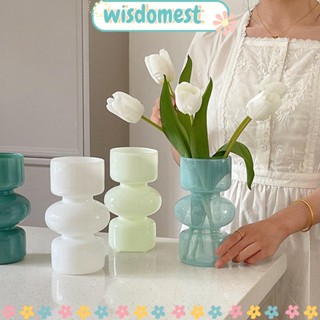 Wisdomest แจกันดอกไม้ แบบแก้ว สําหรับตกแต่งสวนขวด