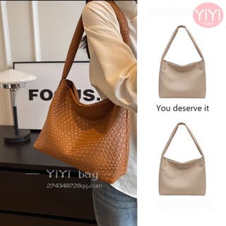 [YiYi] กระเป๋าโท้ท ขนาดใหญ่ จุของได้เยอะ สีเขียว สไตล์เกาหลี สําหรับผู้หญิง