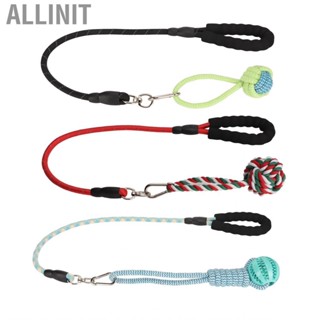 Allinit Dog Bungee Tug Interactive Durable  Grinding Clean Cotton Pet Chew Toys Rope for Dogs Puppy Pets