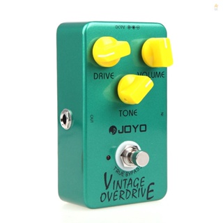 Joyo JF-01 Vintage Overdrive Guitar Effect Pedal True Bypass - Unleash the Power of Vintage Overdrive on Your Guitar