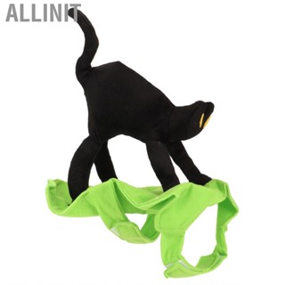 Allinit Pet Clothes Cute Dog Halloween Suit Comfortable Festive Style Breathable with Black  for Spring