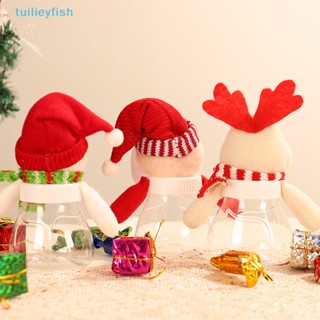 【tuilieyfish】ขวดโหลใส่ขนมหวาน รูปซานตาคลอส ของขวัญคริสต์มาส สําหรับตกแต่งบ้าน【IH】