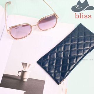 Bliss กระเป๋าหนัง พร้อมคลิปสปริงซีล สําหรับใส่แว่นตาอ่านหนังสือ