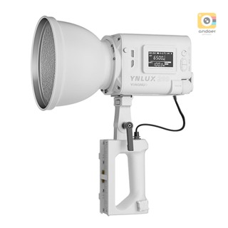 And-yongnuo YNLUX200 ไฟวิดีโอ LED สองสี 200W พลังงานสูง 2600K-6500K หรี่แสงได้ พร้อมลูกปัด COB 12 เอฟเฟคไฟ ระบบไร้สาย 2.4G รองรับการเชื่อมต่อบลูทูธ