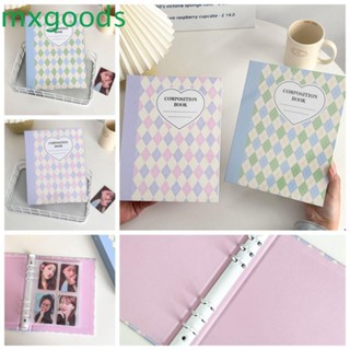 Mxgoods สมุดอัลบั้มรูปภาพ Kpop ขนาด A5 6 รู