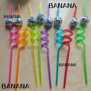 Banana1 ลูกบอลดิสโก้ 70s 8 สี ใช้ซ้ําได้ หลากสี 16 แพ็ค