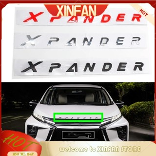 Xinfan สติกเกอร์ตราสัญลักษณ์ กระจังหน้ารถยนต์ สําหรับ Mitsubishi X pander