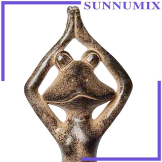 [Sunnimix] ฟิกเกอร์รูปกบโยคะ สัตว์น่ารัก สําหรับตกแต่งห้องนั่งเล่น