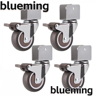 Blueming2 ลูกล้อเบรก 2 นิ้ว 4 ชิ้น สําหรับโต๊ะคอมพิวเตอร์