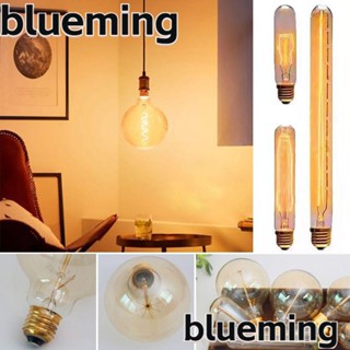 Blueming2 หลอดไฟ 40W ขั้วต่อสกรู สีขาวอบอุ่น สไตล์วินเทจย้อนยุค