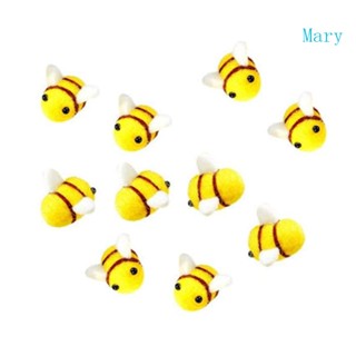 Mary Bee ลูกบอลผึ้ง ขนาดเล็ก สําหรับตกแต่งเต็นท์ หมวก DIY