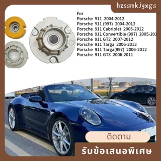 99733306101 โช๊คอัพโลหะ สีเงิน สําหรับ Porsche 911 997 GT2 GT3 Cabriolet Targa