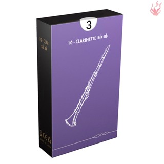 Y-woodwinds ลิ้นคลาริเน็ต แบบดั้งเดิม 3.0 10 ชิ้น ต่อกล่อง