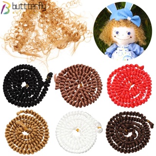 Buttterfly วิกผมปลอม ขนาดเล็ก 1/6 1/4 1/3 1/12 สําหรับตุ๊กตา