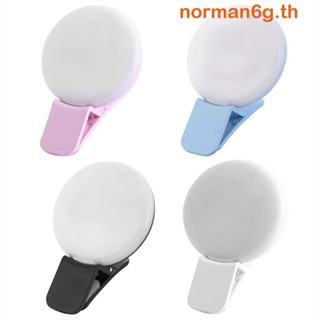 Anorman แหวนไฟเซลฟี่ Led ชาร์จ USB สําหรับถ่ายภาพเซลฟี่ โทรศัพท์มือถือ แท็บเล็ต