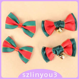 [Szlinyou3] โบว์คริสต์มาส สําหรับตกแต่งบ้าน DIY 20 ชิ้น