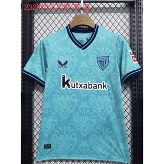 เสื้อกีฬาแขนสั้น ลายทีมชาติฟุตบอล Bilbao Away Jersey S - XXL 24 ชุดเยือน