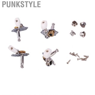 Punkstyle 4PCS Ukulele Tuning Peg Metal Machine Head Tuner Replacement With Screw