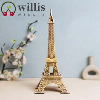 Willis โมเดลตัวต่อกระดาษแข็ง รูปตึก Pisa Empire State ขนาดเล็ก ของเล่นสําหรับเด็ก