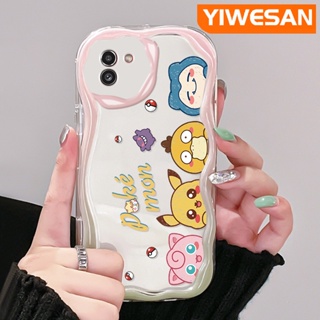 เคสโทรศัพท์มือถือแบบนิ่ม ใส กันกระแทก ลายการ์ตูนโปเกม่อน สําหรับ Samsung A03 Core A03s A02 M02 A02s M02s F02s