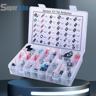 ชุดโมดูลเซนเซอร์สตาร์ทเตอร์ 45 in 1 Mega 2560 37 in 1 สําหรับ Arduino [superecho.th]