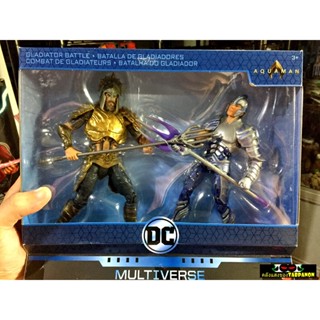 [2018.11] Mattel DC Multiverse Aquaman Movie 2-Pack Gladiator Aquaman V Gladiator Orm 6.5-Inch Action Figure