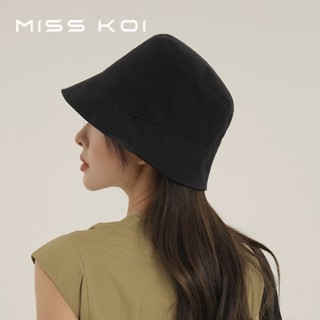 Misskoi [พร้อมส่ง] หมวกบักเก็ตกันแดด ขนาดเล็ก สไตล์ญี่ปุ่น สําหรับผู้หญิง