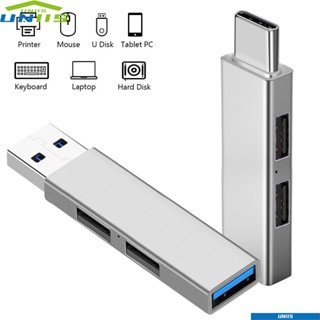 Uniis อุปกรณ์ขยายสัญญาณข้อมูล USB 3.0 3 พอร์ต สําหรับแล็ปท็อป PC HDD