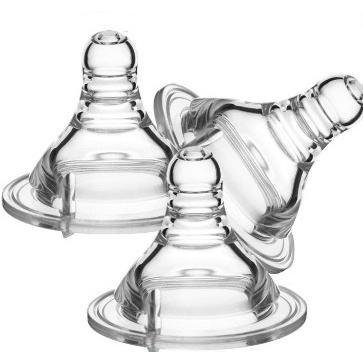 จุกนมซิลิโคน แบบปากแคบ ปลอดสาร BPA 3.7 ซม.
