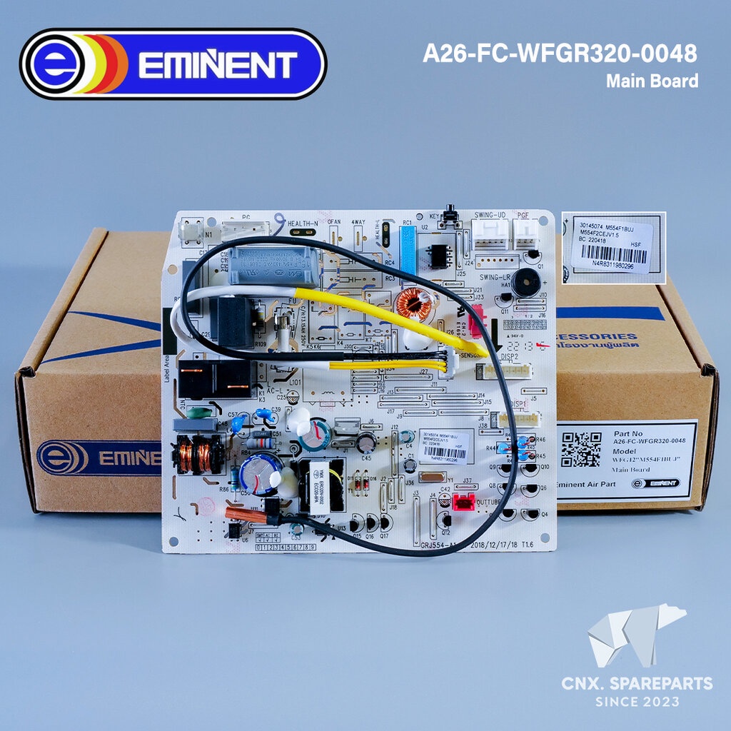 A26-FC-WFGR320-0048 แผงวงจรแอร์ Eminent Air แผงบอร์ดคอยล์เย็น อิมิเน้นท์แอร์ รุ่น WFG12 (30145074 Ju