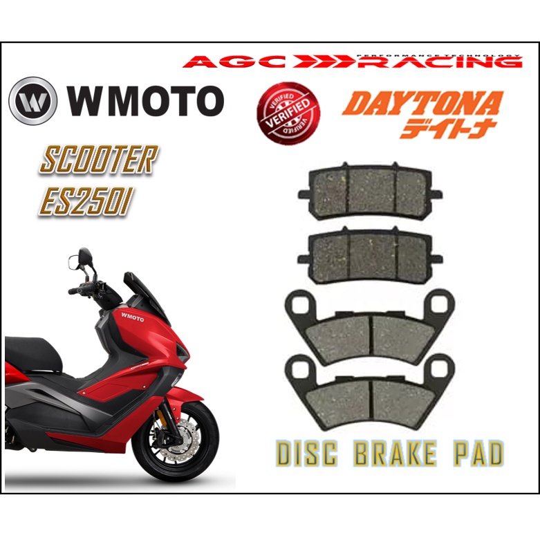 ผ้าเบรก WMOTO ES250I SCOOTER คุณภาพดีที่สุด