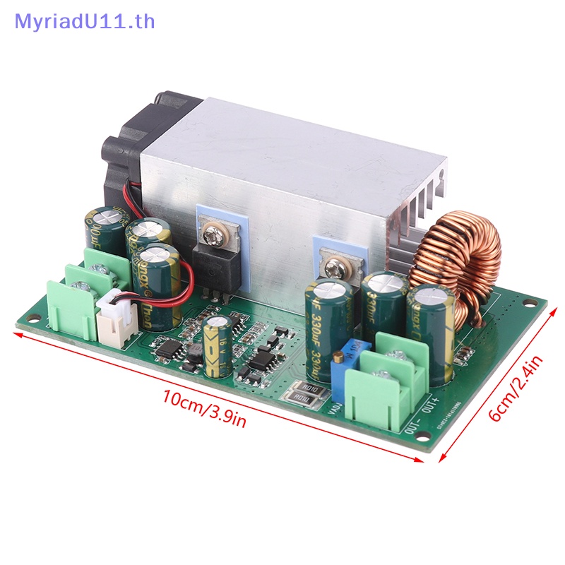 Myriadu DC-DC โมดูลพาวเวอร์ซัพพลายแปลงพาวเวอร์ซัพพลาย 600W พลังงานสูง 12V-75V เป็น 5V 19V 21V 24V 48V