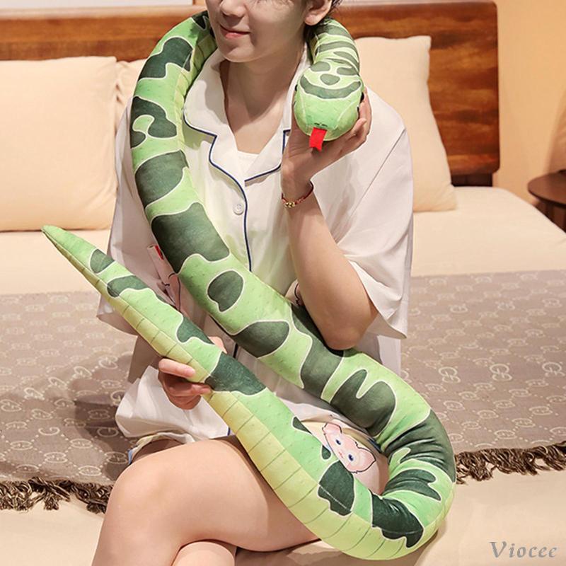 [Viocee] หมอนงูยาวนุ่มสบายเหมือนจริงสําหรับวันเกิด