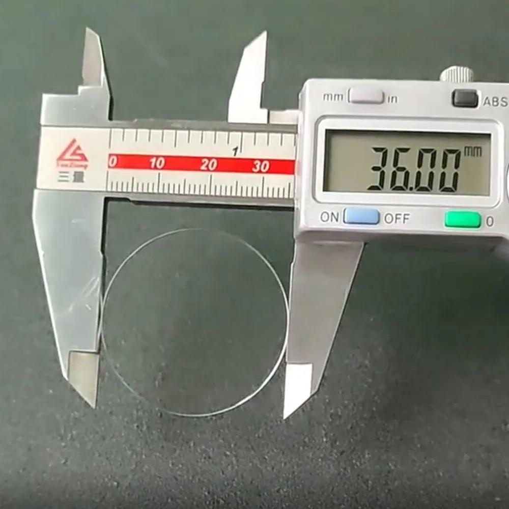 กระจกนาฬิกาข้อมือ ทรงกลม หนา 2.0 มม. 20 มม. เป็น 46 มม. แบบเปลี่ยน สําหรับซ่อมแซมนาฬิกาข้อมือ 2 ชิ้น - รูปที่ 6