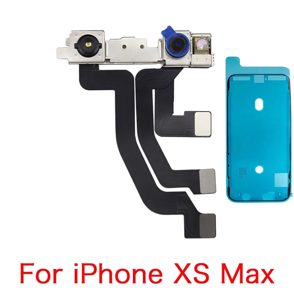 โมดูลกล้องหน้า พร้อมสายแพเชื่อมต่อ สําหรับ iPhone X XR XS 11 Pro Max ไม่มี Face ID และสติกเกอร์ กันน้ํา thumbnail 10