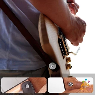 Ahlanya หมุดยึดสายกีตาร์ หมุดล็อคสายสะพาย อุปกรณ์เสริมกีตาร์ Guitar Strap Locks Buttons