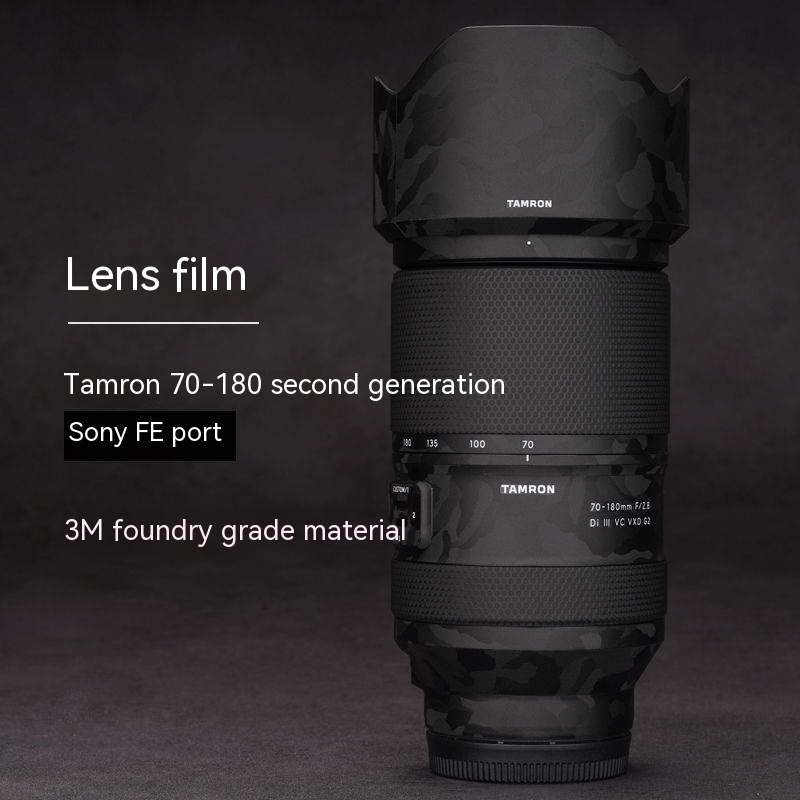 ฟิล์มสติกเกอร์ป้องกันเลนส์กล้อง สําหรับ TAMRON 70-180F2.8 G2 70180 รุ่นที่สอง 3 ม.