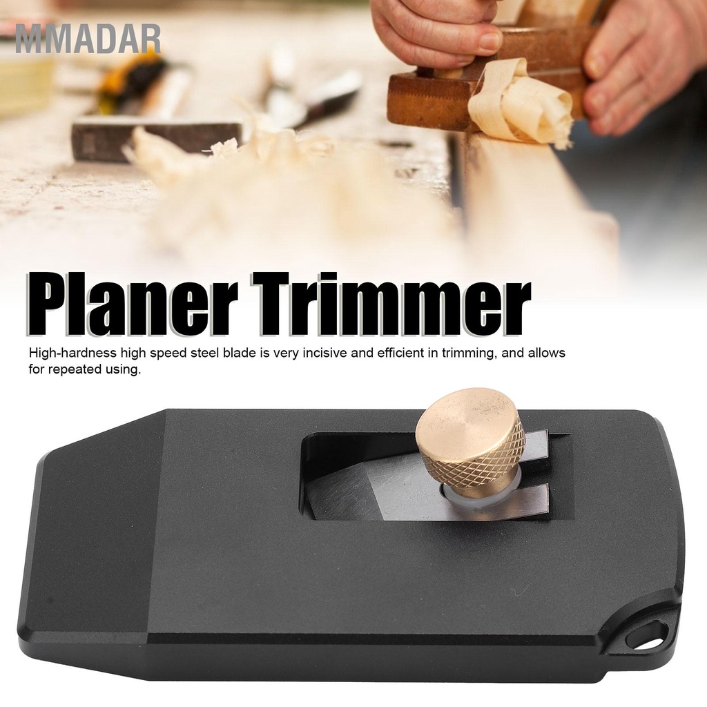 MMADAR ไม้ขอบTrimmer Banding Planerคู่มือการตัดแต่งไม้สำหรับPVC ABSเมลามีนวีเนียร์