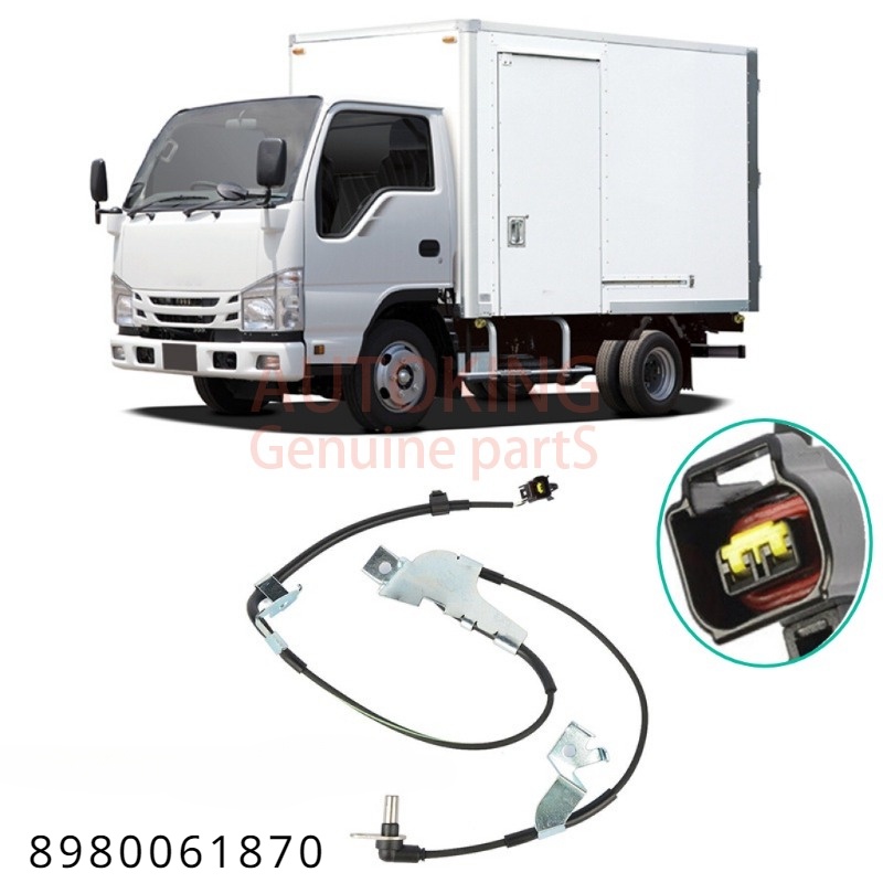 เซนเซอร์ความเร็วล้อหน้า ABS สําหรับ Isuzu 4HK1 NPR NQR NNR NQR75 LH 8980061870