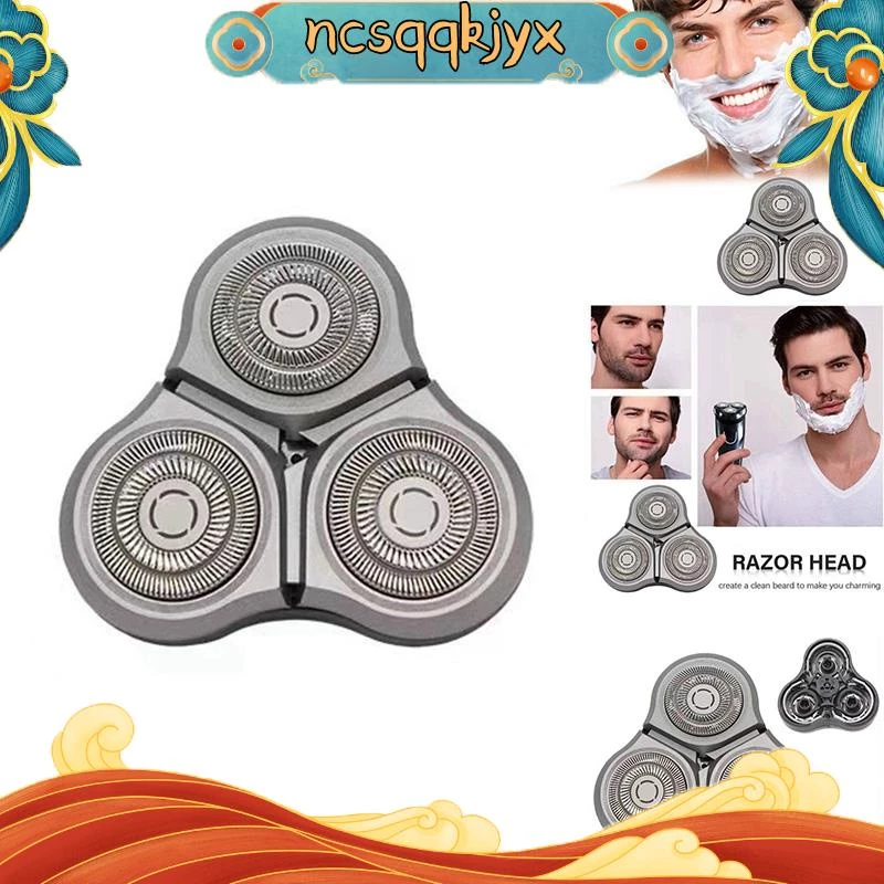 หัวเครื่องโกนหนวดไฟฟ้า แบบเปลี่ยน สําหรับ Xiaomi Mijia S500C S500 S300 MJTXD01SKS ncsqqkjyx