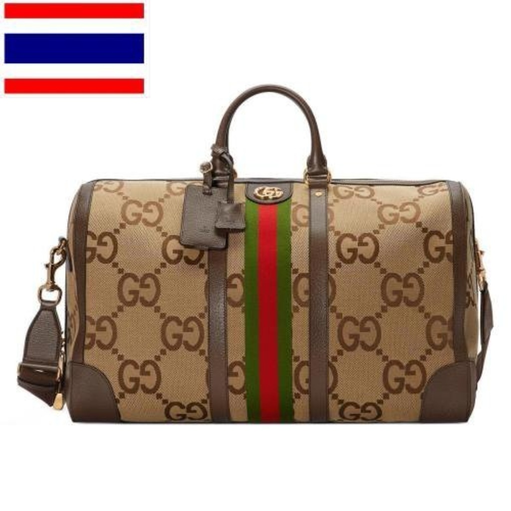 กระเป๋า กระเป๋าสะพาย Gucci Summer Man Super Double กระเป๋าเดินทางขนาดใหญ่ 724612 Ukmkg 8396 Tqhj TQ7U