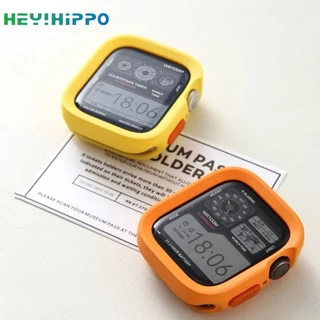 Soft Anti drop เคสป้องกันเหมาะสําหรับสมาร์ทวอทช์ series 10/9/8/7/6/5/SE/4/3 กรอบป้องกันเหมาะสําหรับ iwatch 45/44/42/41/40/38/49 มม.46 มม.42 มม.