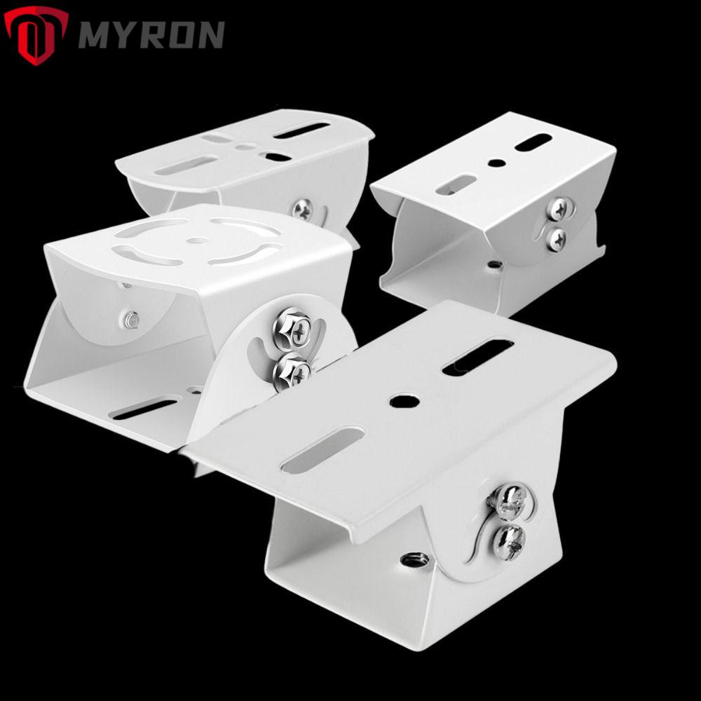 Myron อุปกรณ์เมาท์ขาตั้งกล้องวงจรปิด ติดผนัง ประหยัดพื้นที่ ขนาดเล็ก สําหรับวางกล้องในร่ม และกลางแจ้ง