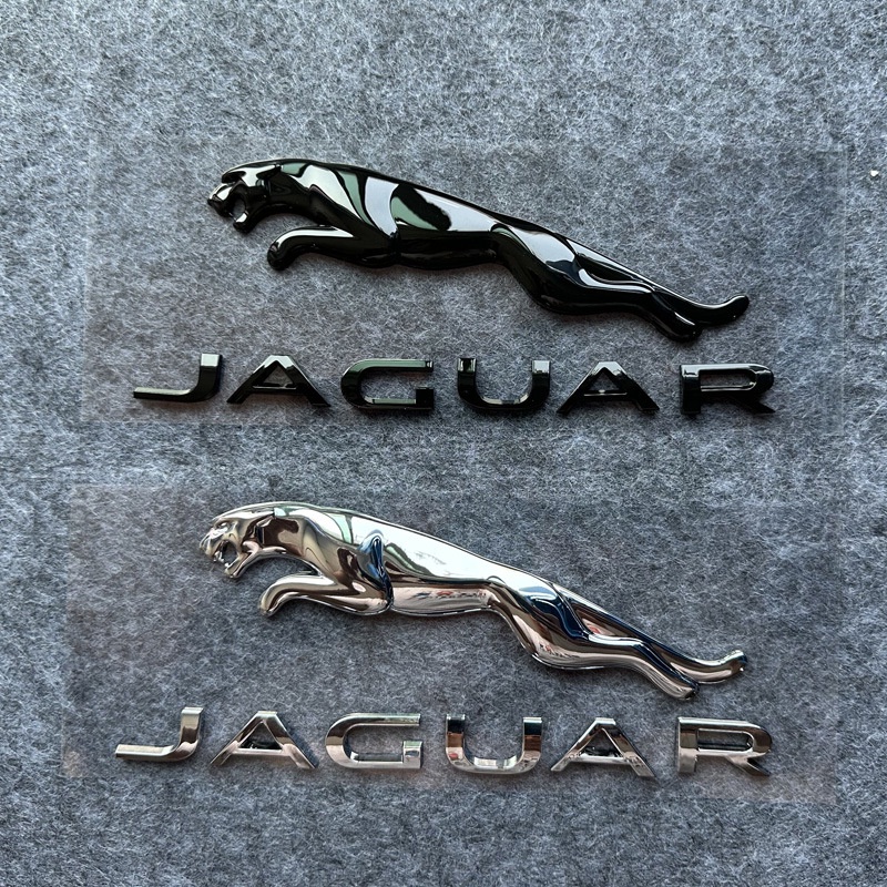 เหมาะสําหรับ Jaguar XJXJXLXFFPAACEFTYPE ด้านหลังป้ายเสือดาวภาษาอังกฤษ Word Mark ป้ายรถ