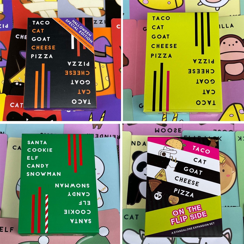 ขายดี การ์ดเกมกระดาน Taco Cat Goat Cheese Pizza Pizza ของเล่นสําหรับเด็ก