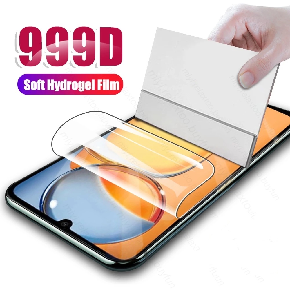 ฟิล์มไฮโดรเจลนิ่ม 999D ป้องกันหน้าจอ สําหรับ VIVO X100 Pro X 100 VIVO X100 X90 X80 X70 X60 X50 Pro Plus