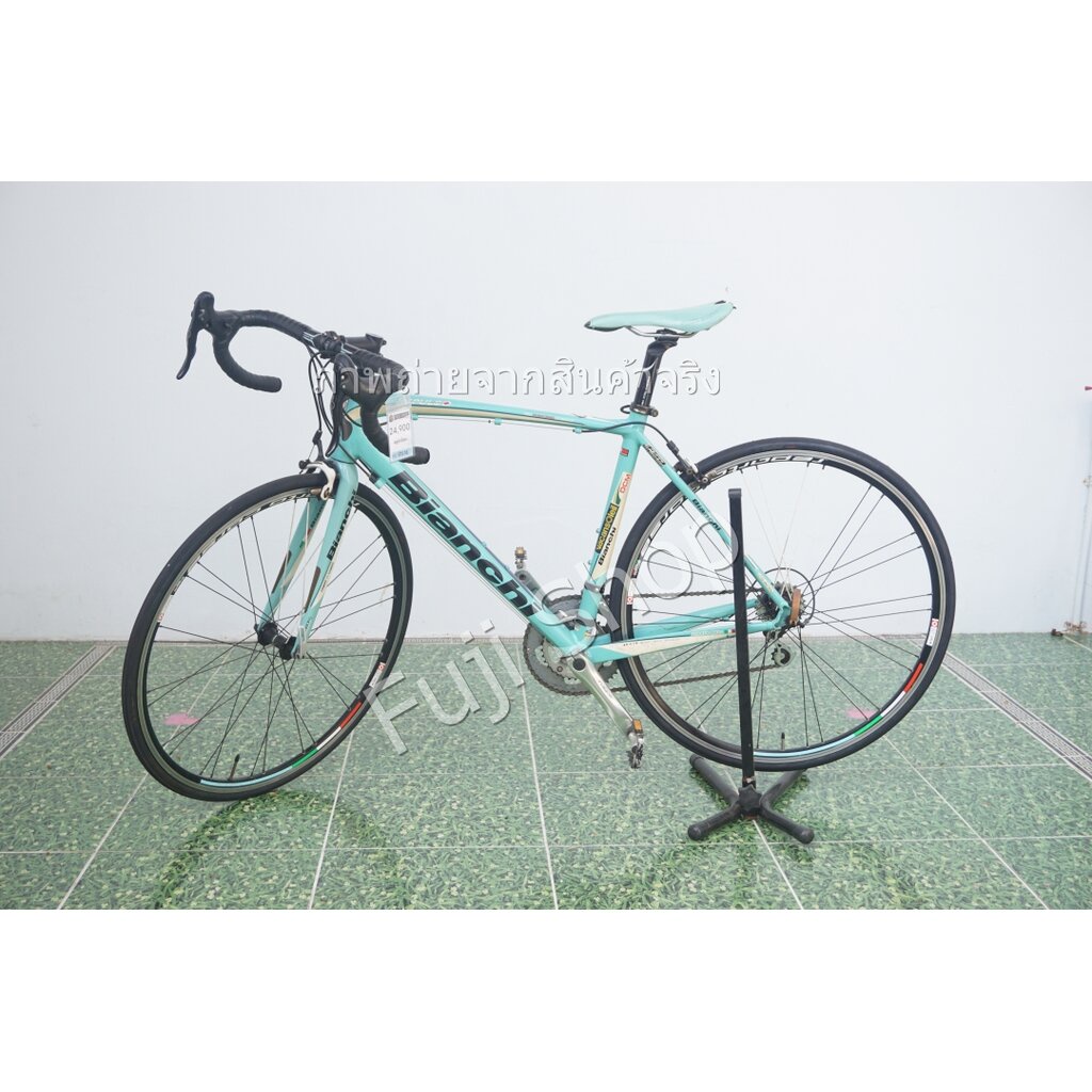 จักรยานเสือหมอบญี่ปุ่น - ล้อ 700c - มีเกียร์ - อลูมิเนียม - Bianchi Impulso - สีเขียว [จักรยานมือสอง